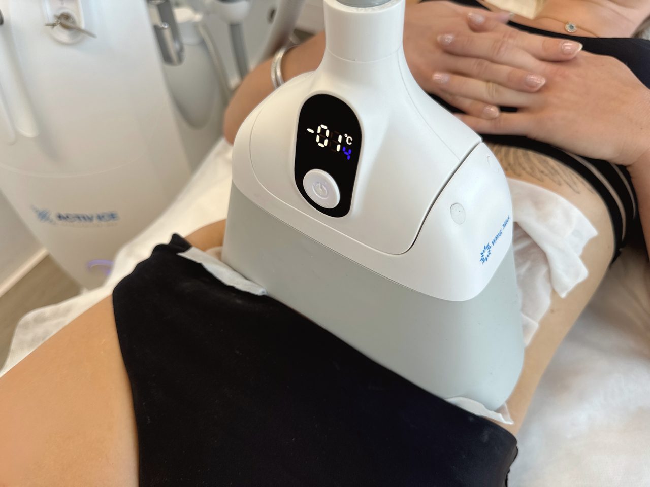 Formation cryolipolyse professionnelle Activ Ice — protocole cuisses